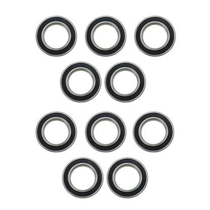 Solid Spare 6009-2RS Deep Groove Ball Bearings 10pcs 45mm Inner Dia 75mm OD 16mm Bore Sealed