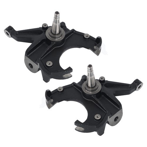 Solid Spare Drop Lowering Spindles kit w/ 1" Rotor 1975 1976-1986 1987 For Chevrolet C10