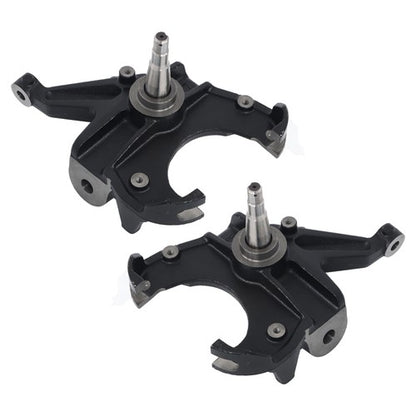 Solid Spare Drop Lowering Spindles kit w/ 1" Rotor 1975 1976-1986 1987 For Chevrolet C10