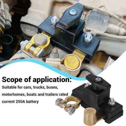 12-24V Car Battery Disconnect Isolator Cut Off Switch Universal Battery Terminal