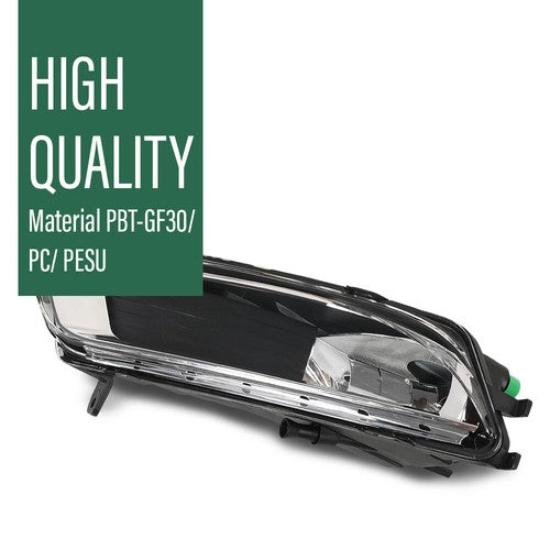 Solid Spare Fit For 13-17 VW Volkswagen CC Bumper Fog Light Driving Lamp W/ Bulb Left