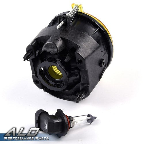 Solid Spare Fit For Dodge Challenger Charger Nitro Avenger Yellow Front Fog Lights+Bulbs