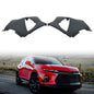 Solid Spare Fit For 2019-22 Chevy Blazer RH+LH Front Bumper Upper Cover By Pair Plastic NEW