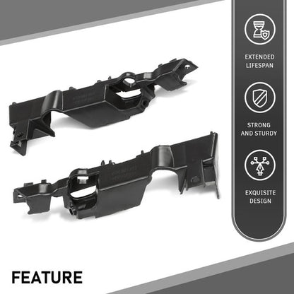 Solid Spare Fit For 2012-2018 Audi A6 S6 Front Bumper Bracket Retainer Right & Left Side