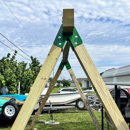 Solid Spare Brand New 1-2-3 A-Frame 2 Brackets for Swing Set with All Hardware