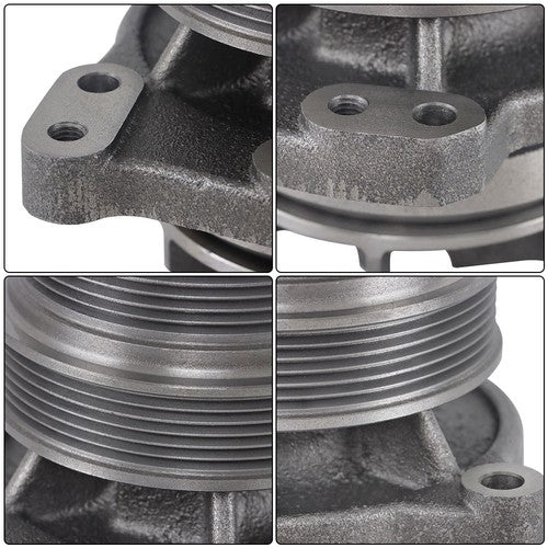Solid Spare Water Pump For Cummins ISX ISZ Engines 3684450 3683651 4386576 Heavy Duty New