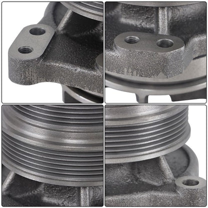 Solid Spare Water Pump For Cummins ISX ISZ Engines 3684450 3683651 4386576 Heavy Duty New