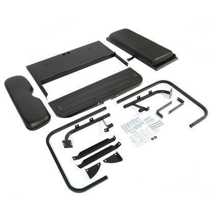 Solid Spare For 2007-2016 Yamaha Drive G29 Golf Cart Flip Folding Rear Seat Back Seat Kit