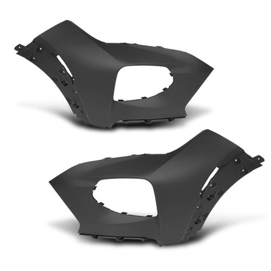 Solid Spare Front Left+Right Upper Bumper Covers Fit For 2021 2022 2023 Chevy Trailblazer