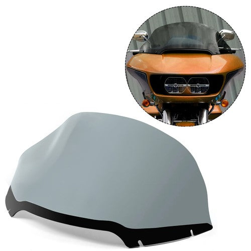 Solid Spare Windshield Windscreen 14" Smoke For Harley Road Glide FLTRX Special FLTRXS 15-24