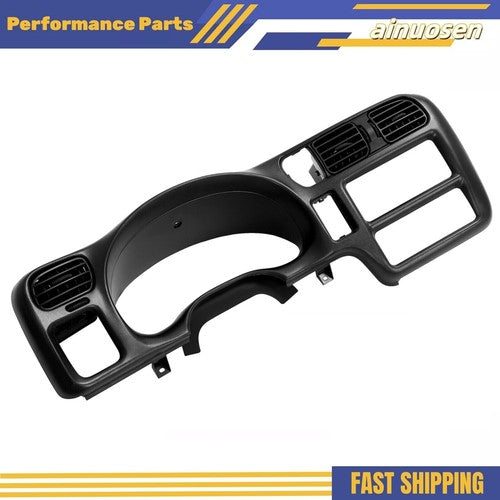Solid Spare Black Dash Trim Bezel Fit For 1998-2004 Blazer Jimmy Sonoma S10 Bravada New