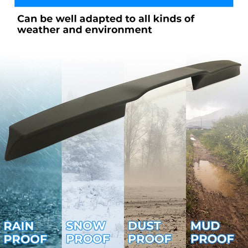 Solid Spare Truck Cab Top Roof Spoiler Wing for Chevy Colorado Crew Cab (2014-2021) 981399