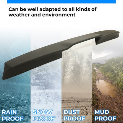 Solid Spare Truck Cab Top Roof Spoiler Wing for Chevy Colorado Crew Cab (2014-2021) 981399