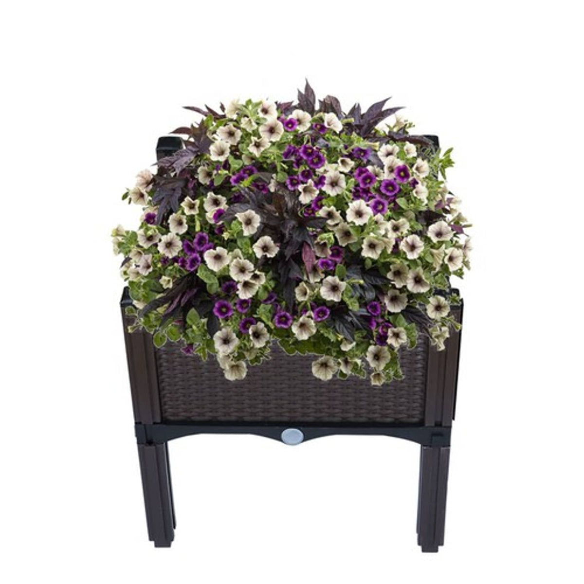 Solid Spare Raised Garden Bed Outdoor Elevated Planter Box Flowers Plants Vegetables