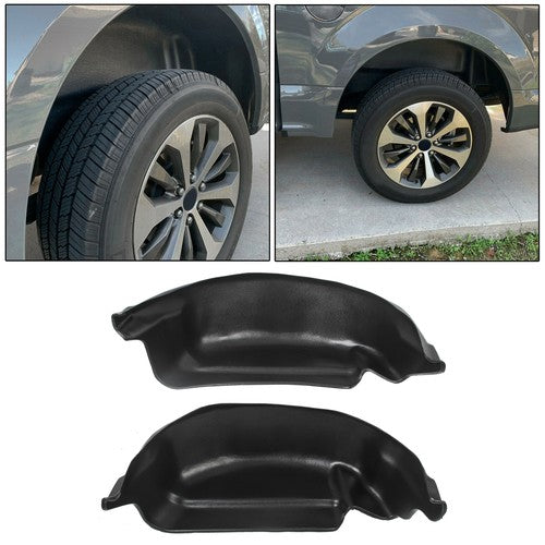 Solid Spare Fit For 2015 - 20 Ford F150 Rear Wheel Well Inner Mud Flap Splash Guards Liners