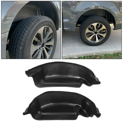 Solid Spare Fit For 2015 - 20 Ford F150 Rear Wheel Well Inner Mud Flap Splash Guards Liners