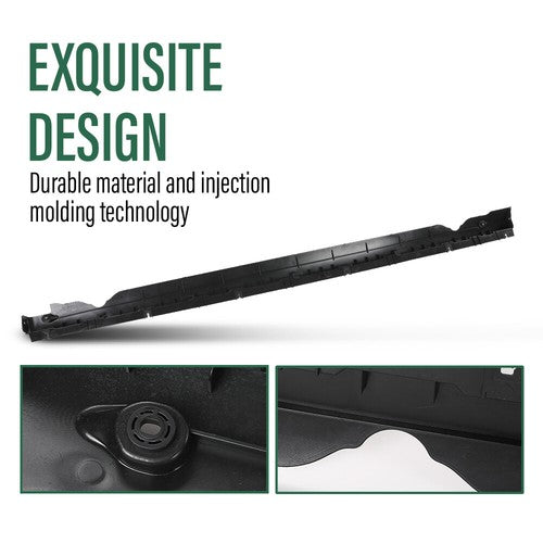 Solid Spare Fit For 2020-2022 Tesla Model Y Left Side Skirt Lip Splitter Carrier 149774100B