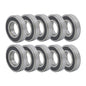 Solid Spare 10 Pack 6207-2RS 35mm x72mm x17mm Deep Groove Ball Bearing Rubber Sealed