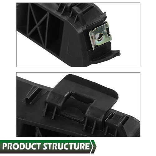 Solid Spare Fit For 2011-2016 Hyundai Elantra Rear Bumper Bracket Retainer Left+Right Side