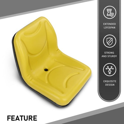 Solid Spare Yellow Complete Seat Fit For John Deere 4X2 4X4 HPX Gator Turf E TH 6X4 TE