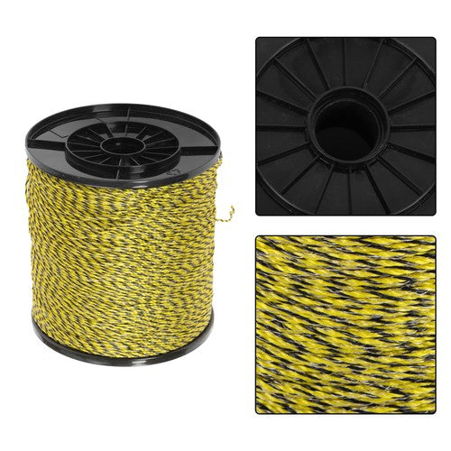 Solid Spare 6 Stainless Steel Strands 3500 Feet 1067 Meters 1/8 inch Electric Fence Wire