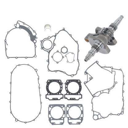 Solid Spare Crankshaft Assy Gasket Bearing Kit For CFMoto 800CC 0800-041000-0002 Rod bearing