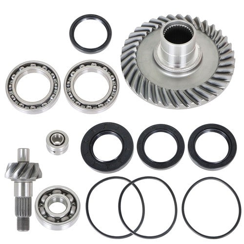 Solid Spare Rear Differential Ring & Pinion Gear Bearing Kit For Honda TRX300FW 1979-2000