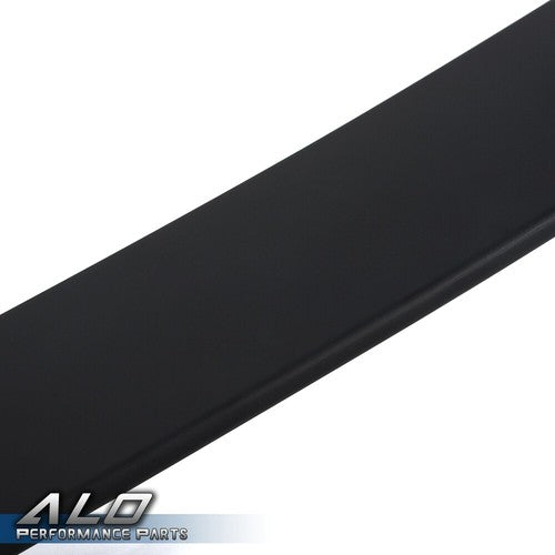 Solid Spare Fit For 18-20 Honda Accord 4-Door Rear Window Roof Spoiler Visor Wing Black