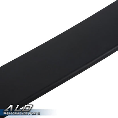 Solid Spare Fit For 18-20 Honda Accord 4-Door Rear Window Roof Spoiler Visor Wing Black