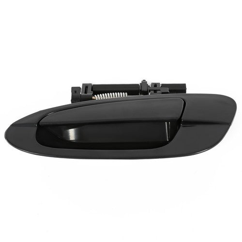 Solid Spare Rear Driver Left Outside Door Handle For 2002-2006 Nissan Altima Black Plastic