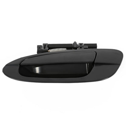 Solid Spare Rear Driver Left Outside Door Handle For 2002-2006 Nissan Altima Black Plastic