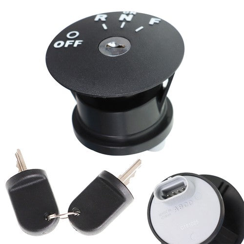 Solid Spare Ignition Key Switch & Keys for 48V RXV EZGO Electric Golf Cart Years 2008 & Up