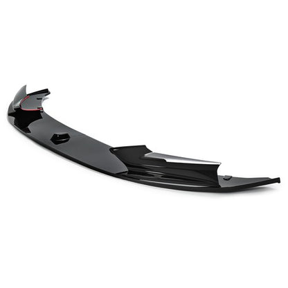 Solid Spare Front Bumper Lip Spoiler Splitter For 11-16 BMW F10 5 Series M Sport Gloss Black