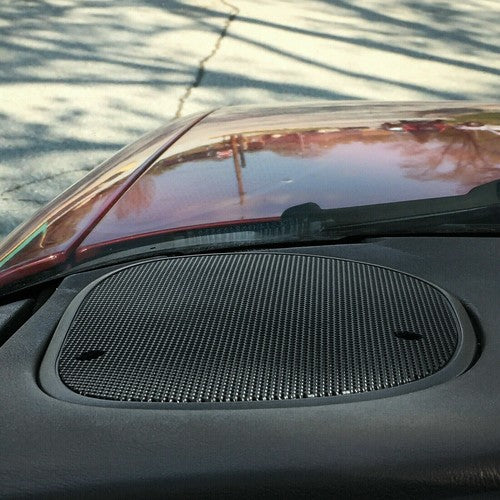 Solid Spare LH Driver Graphite Dash Speaker Cover New For 98-05 1998-05 Chevrolet S10 Blazer