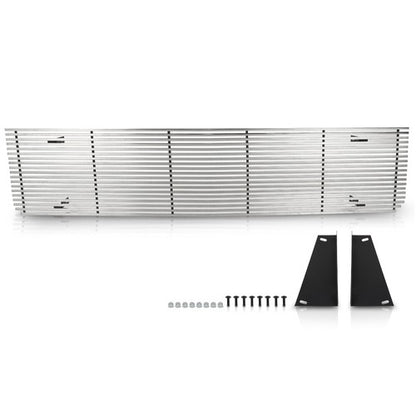 Solid Spare Fit For 73-80 Chevy GMC Blazer C/K Pickup Suburban Silver Billet Grille Insert