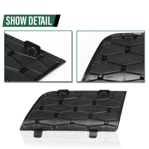 Solid Spare Front Bumper Air Inlet Grill Cover Trim Left Side Fit For 06-09 Range Rover