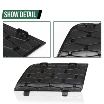 Solid Spare Front Bumper Air Inlet Grill Cover Trim Left Side Fit For 06-09 Range Rover