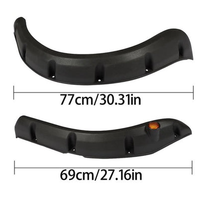 Solid Spare New Golf Cart Standard Fender Flares Front and Rear For EZGO TXT Model 4pcs