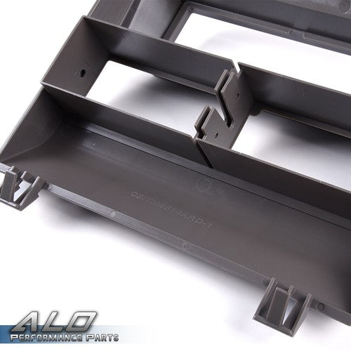 Solid Spare Fit For 88-94 Chevy GMC Trucks Pocket Radio Dash Bezel Kit Mount Trim Gray