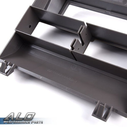Solid Spare Fit For 88-94 Chevy GMC Trucks Pocket Radio Dash Bezel Kit Mount Trim Gray