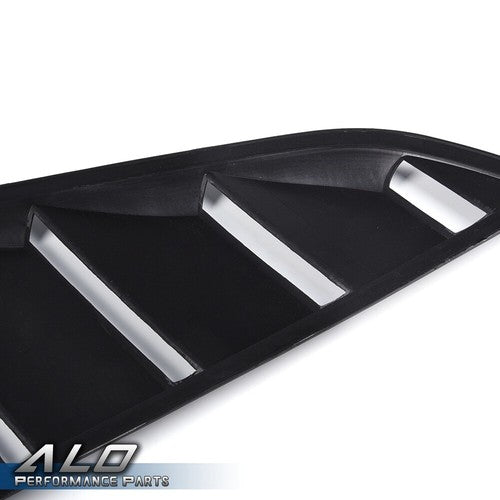 Solid Spare For Ford Mustang 2015-2021 Side Quarter Window Louvers Rear Sun Shade Cover