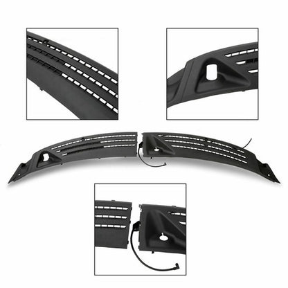 Solid Spare Left & Right Windshield Window Wiper Cowl Cover Panel For 04-08 Ford F-150 F150