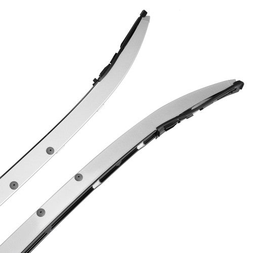 Solid Spare 2Pcs White Roof Rack Side Rail Set For Mazda CX-5 CX5 2017-2024 Luggage Carrier