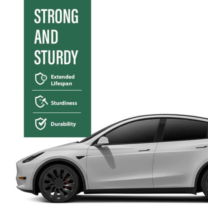 Solid Spare Fit For 2020-2022 Tesla Model Y Left Side Skirt Lip Splitter Carrier 149774100B
