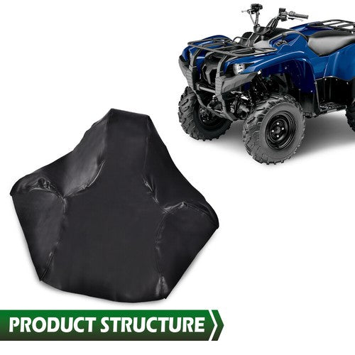 Solid Spare ATV Seat Cover Fit For 98-01 Yamaha Grizzly 600 Seat Cover Standard Black Color