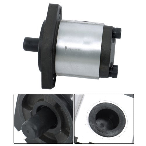 Solid Spare 2-10 GPM Hydraulic Gear Pump 3/4" Keyed Shaft CCW Cast Iron Flange SAE A-2 Bolts