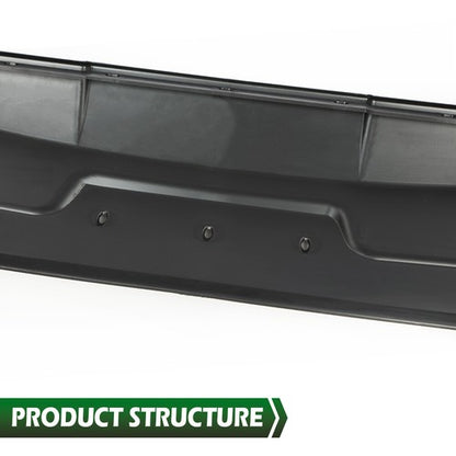 Solid Spare Fit For EZGO Marathon 88-94 Golf Cart Front Cowl Cap Without Headlight Black New