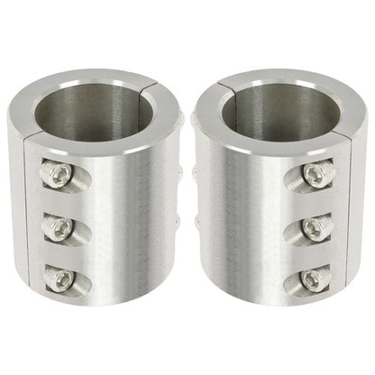 Solid Spare 2PCS 1.625 1 5/8" Inch OD Size Roll Cage Mounts Split Collar Tube Clamps