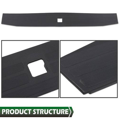 Solid Spare Tailgate Molding Flexible Top Trim Cap For 2017-2022 Ford F-250 F-350 FO1904134