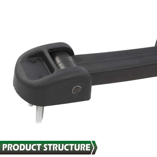 Solid Spare Fit For 03-09 Chevy Kodiak/GMC TopKick/Hummer H2 Hood Lock Latch Black 2pcs